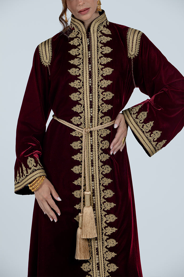 DCV2525 The Golden Legacy Kaftan
