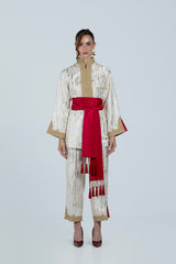 RMDTT2501-RED Crimson Glory Top & Trouser Set  – Limited Edition