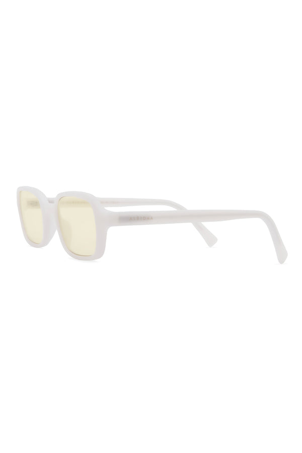 SUNGLASSES RECTANGULAR II - SHINY BEIGE