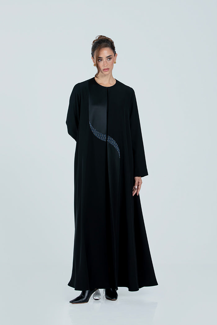 DC2515 The Elegant Shadows Abaya
