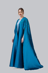 RMDHC2405 Infinite Blue Luxe Haute Couture Abaya