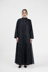 RMD2403 Regal Reflection Black  Abaya