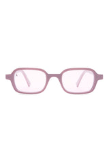 SUNGLASSES RECTANGULAR II - SHINY PASTEL PINK