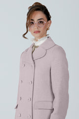 SUNGLASSES  OCTAGONAL -  SHINY PASTEL PINK