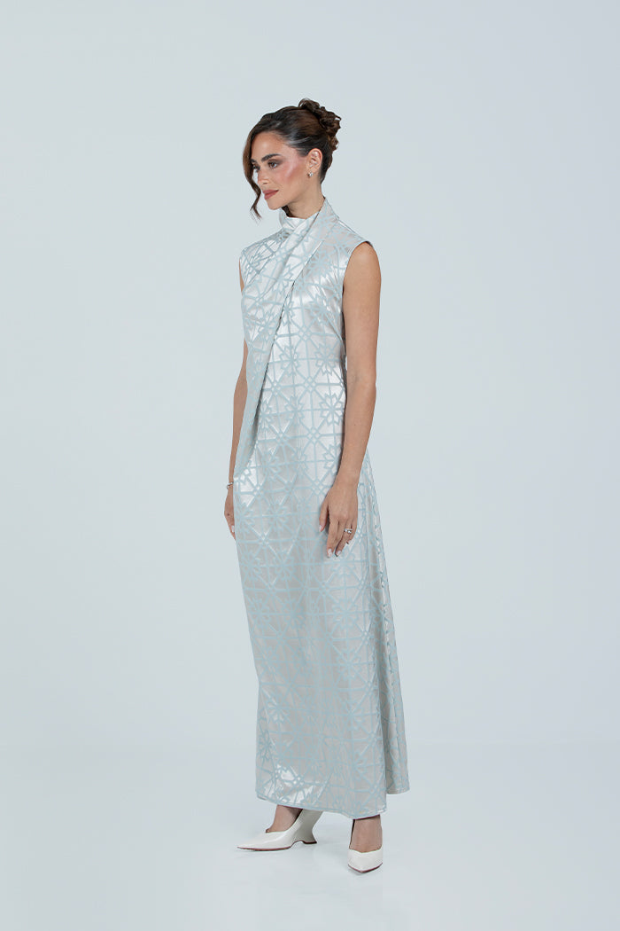 MNPF003-INNSL The Moonlight Motif Woven Inner Dress