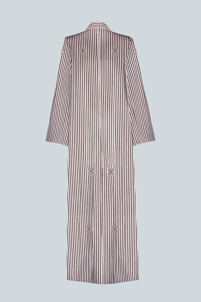 DC2520 Moonlight Monochrome Abaya