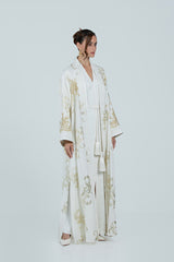 RMDCB2514 OFF WHITE The Gilded Bloom Kaftan - Limited Edition