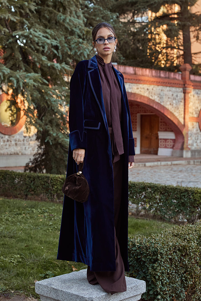 SUNGLASSES OCTAGONAL - DARK BLUE