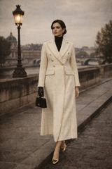 DCJ2101- Winter Coat Off-White