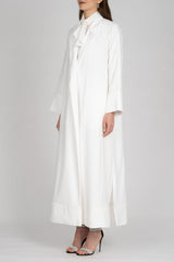 A-Line Travel Suit  White Color FC1922