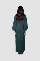 RMDCB2503 عباءة الطبقات الأثيرية بقصة الكيمونو مع الفستان الداخلي