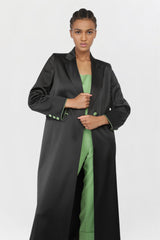 Chic Black and Green Suit ED22S01