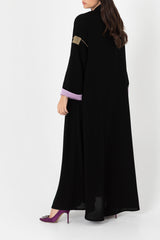 Geometric Multicolor Embroidery Abaya RMD2209