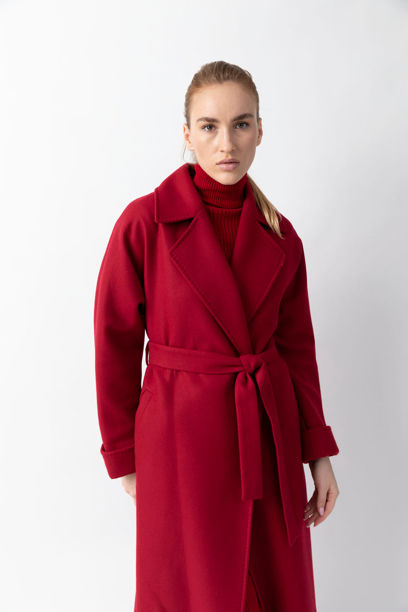 ROYAL WINTER RED COAT DCJ2201