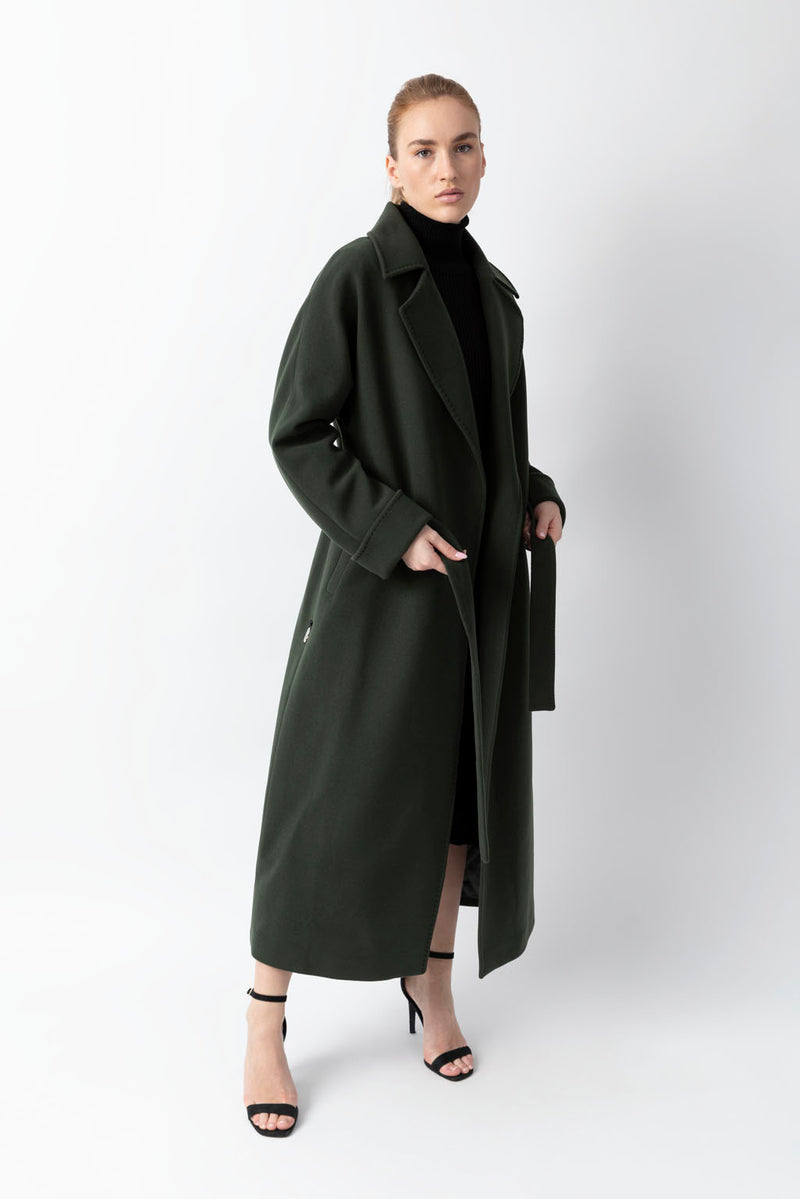 ROYAL WINTER GREEN COAT DCJ2205