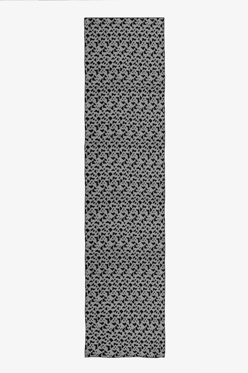 Moonlight Jacquard Chiffon Headscarf 01