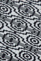 Moonlight Jacquard Chiffon Headscarf 03