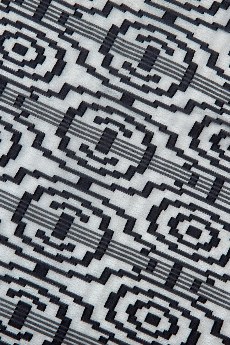 Moonlight Jacquard Chiffon Headscarf 03