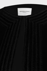 SM2516 Ombré Embroidered Flared Abaya