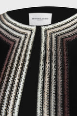 SM2516 Ombré Embroidered Flared Abaya