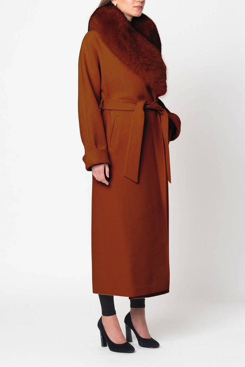 Royal Winter Orange Coat WNCOR