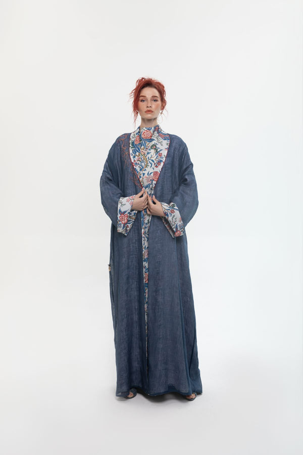 SM2409 Opulent Elegance Kimono Abaya