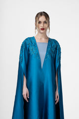 RMDHC2405 Infinite Blue Luxe Haute Couture Abaya