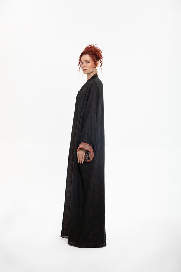 SM2410 Artistic Splendor Kimono Abaya