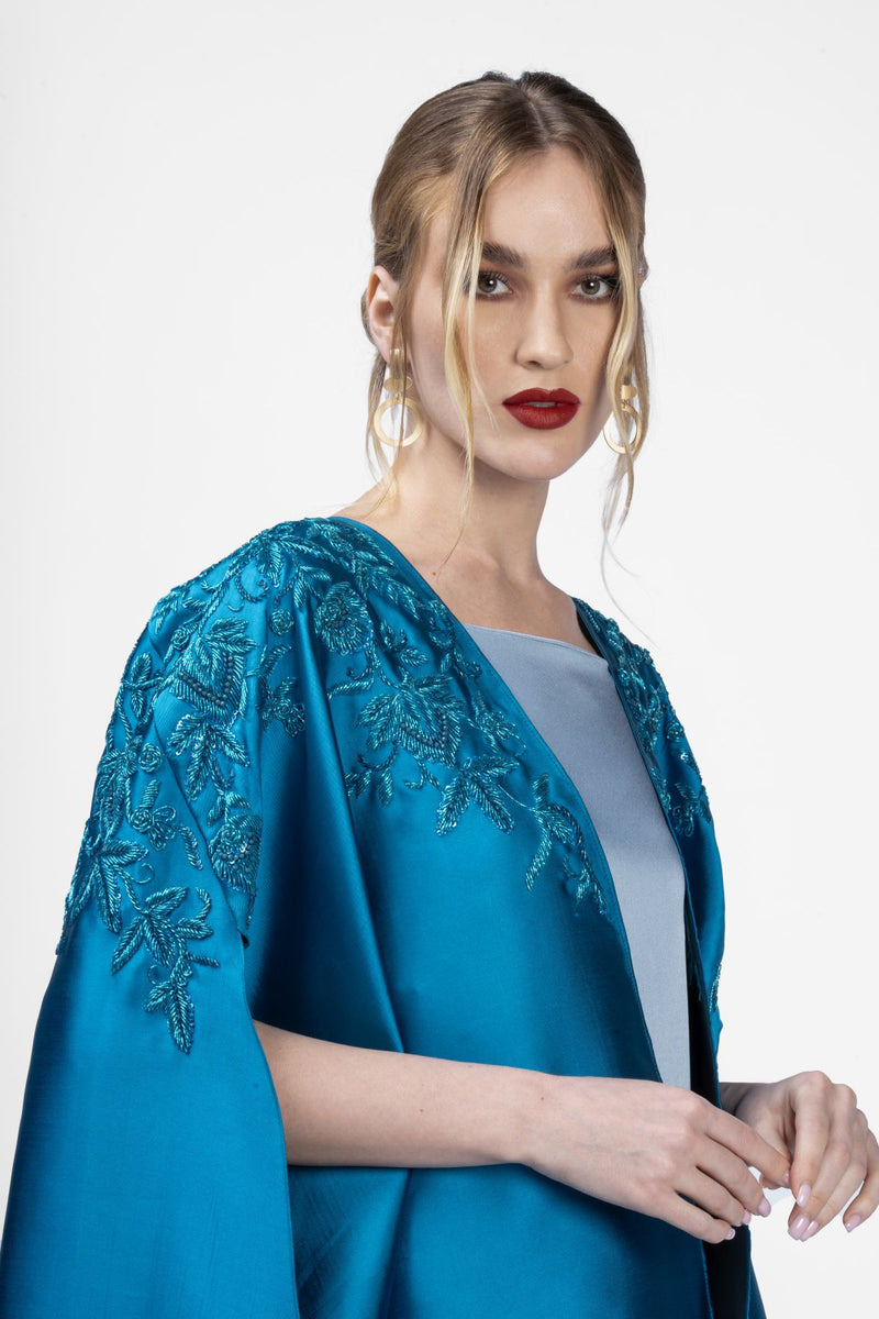 RMDHC2405 Infinite Blue Luxe Haute Couture Abaya