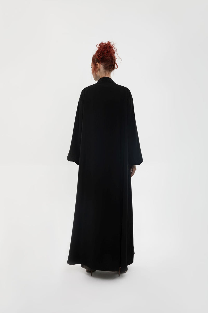 SM2403 Sophisticated Serenity High Neck Abaya