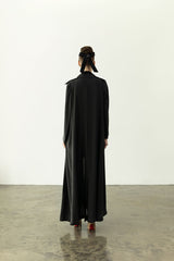 EAA2404 A-Line Crepe Elegance Abaya