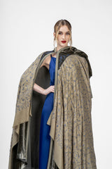 RMDHC2407 Enchanted Sage Haute Couture Hooded Abaya