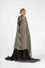 RMDHC2407 Enchanted Sage Haute Couture Hooded Abaya