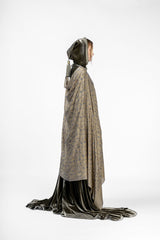 RMDHC2407 Enchanted Sage Haute Couture Hooded Abaya