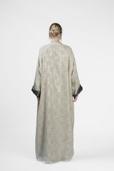 RMDB2401-LG Serene Shades Kimono Abaya- Full set