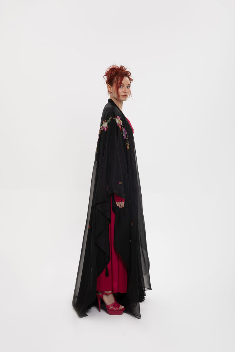 SM2415 Twilight Majesty Haute Couture Abaya