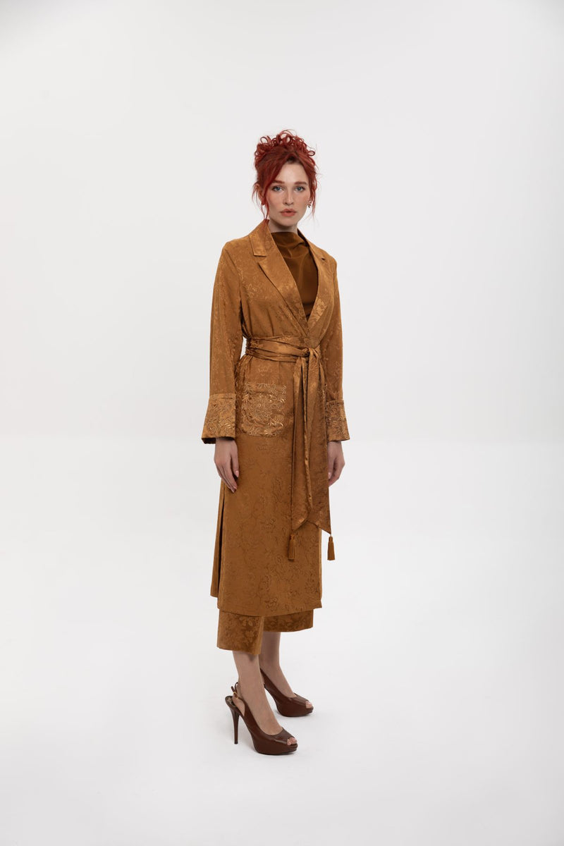 SM2416-OCHER Eleganza Aura Suit