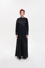 SM2407-BLACK Majestic Harmony Kimono Abaya