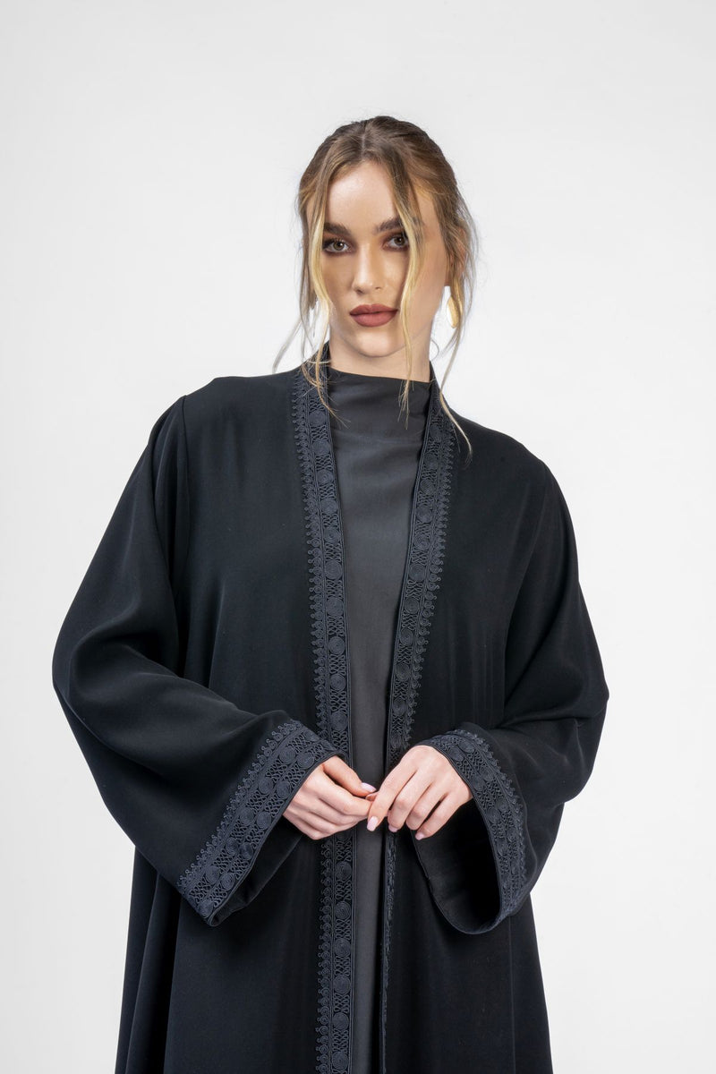 EDM2317 Moroccan Flare Abaya