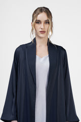 RMD2402-BL Midnight Serenity Navy Blue Abaya