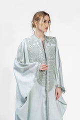 RMDM2401-PGRN Jade Oasis Abaya- Full set