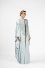 RMDM2401-PGRN Jade Oasis Abaya- Full set