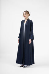 RMD2404-BL Classic Noir Black Abaya