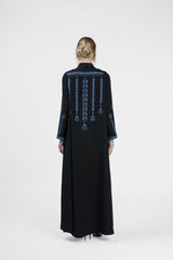 RMD2405 Azure Melody Blue Abaya