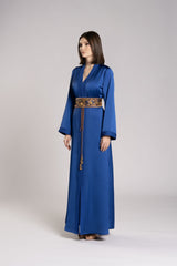 RMDHC2504 Blue Chiffon Grace Haute Couture Limited Abaya