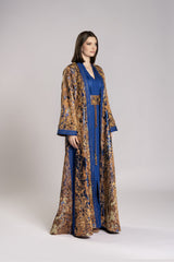 RMDHC2504 Blue Chiffon Grace Haute Couture Limited Abaya