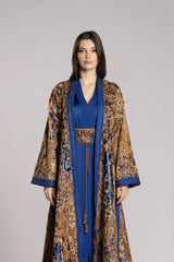 RMDHC2504 Blue Chiffon Grace Haute Couture Limited Abaya