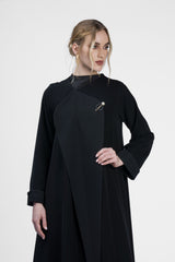 RMD2408-BLK Luxurious Splendor Abaya