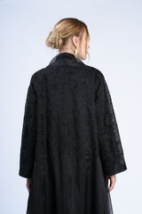 RMD2403 Regal Reflection Black  Abaya