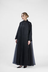 RMD2403 Regal Reflection Black  Abaya